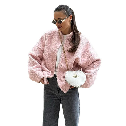 Bomber Oversize Rosa